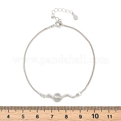 925 Sterling Silber Link Armbänder&nbsp;BJEW-D320-01P