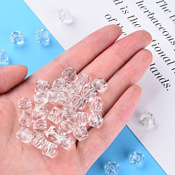 Прозрачные акриловые бусины&nbsp;MACR-S373-51B-B12