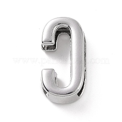 Charms lettera di scorrimento in lega&nbsp;FIND-A023-17C