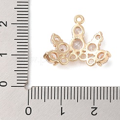 Звенья компонентов люстры из латуни из прозрачного стекла&nbsp;KK-S388-19G