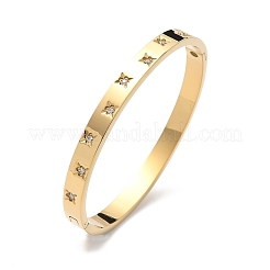 Браслеты из нержавеющей стали 304 с кубическим цирконием для женщин&nbsp;BJEW-F506-01G