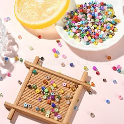 1800шт 12 цвета 6/0 стеклянные бусины&nbsp;SEED-CJ0001-18