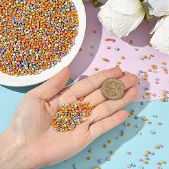 200 г непрозрачных цветных стеклянных бусин&nbsp;SEED-FYW0003-14A