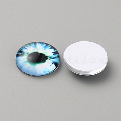 Glas cabochons&nbsp;LS-GLAA-WH0033-75E-10