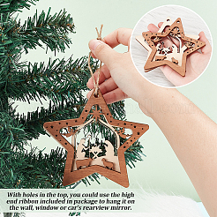 Древесины подвески&nbsp;FIND-WH0162-09