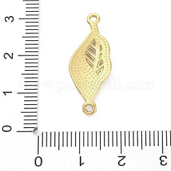 Подвески-фигурки из нержавеющей стали 304 с кристаллами и стразами в форме листа&nbsp;LS-STAS-V003-06G