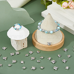 100шт 2 стиля бусины из сплава в тибетском стиле&nbsp;FIND-HS0002-11