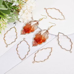 50 шт. большие подвески из сплава в тибетском стиле с открытой задней частью&nbsp;FIND-CA0008-77RG