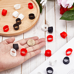 24шт 3 цвета ручка теннисной ракетки эластичное резиновое кольцо&nbsp;FIND-GF0004-51