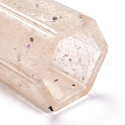 Смола с натуральными кристаллами кварца&nbsp;DJEW-F015-02A