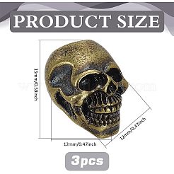 3 шт. Латунные бусины&nbsp;KK-FG0001-17