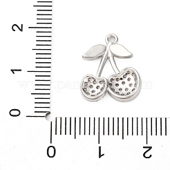 Латунные микро проложить кубического циркония подвески&nbsp;KK-F895-18A-P