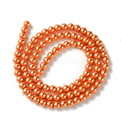 Стеклянные жемчужные бусины класса А&nbsp;LS-HY-J001-4mm-HX019