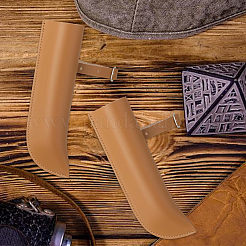 2 borsa porta bandiera in pelle PU con staffa per cavallo&nbsp;AJEW-CL0003-44