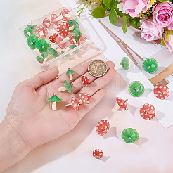 36шт 6 стиля пластиковые подвески&nbsp;KY-ME0001-05