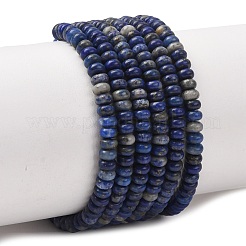 Filo di Perle lapis lazuli naturali &nbsp;G-P354-10-4x2mm