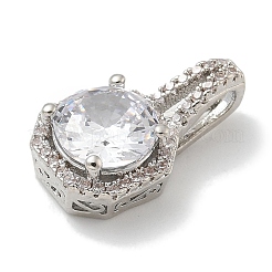 Стойки обшивки латунь микро проложить Циркон подвеску&nbsp;KK-L224-050P-02