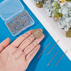 50 шт. удлинитель цепи из нержавеющей стали 304&nbsp;STAS-UN0058-47P