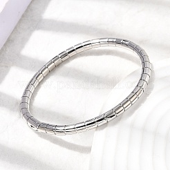 Латунные браслеты на петлях для женщин&nbsp;BJEW-H639-05-P