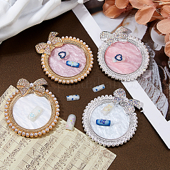 4 шт. 4-цветная палитра из сплава и смолы&nbsp;MRMJ-FH0001-54