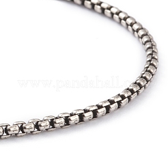 Collane a catena in ottone&nbsp;NJEW-H206-03AS