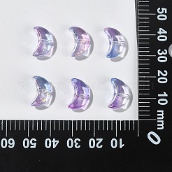 100 pezzo di perle di vetro trasparente elettrolitico&nbsp;EGLA-CJ0001-17