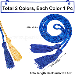 2 stücke 2 farben polyester doktoranden-level-research-team kappe graduation quaste&nbsp;FIND-CP0003-38A