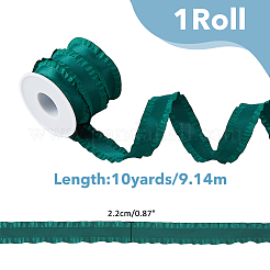 10 ярд полиэстеровой плиссированной ленты для украшения одежды&nbsp;DIY-FI0001-13G
