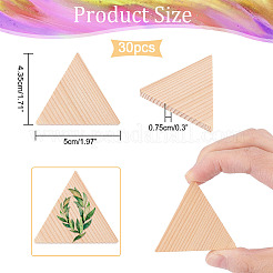 Unfertige Holzstücke&nbsp;DIY-WH0273-90