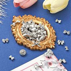 60шт 12 стиля бусины из сплава в тибетском стиле&nbsp;FIND-CJ0002-28A