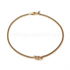 Conjuntos de joyería unisex de cadena de eslabones de acero inoxidable 304&nbsp;SJEW-JS01171