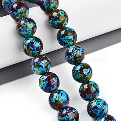 Chapelets de perles en turquoise synthétique&nbsp;TURQ-T004-08A-05