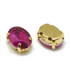 Шить на горный хрусталь&nbsp;RGLA-T091-10x14mm-09G