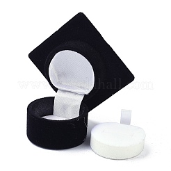 Бархат кольца коробки&nbsp;LS-VBOX-F004-10