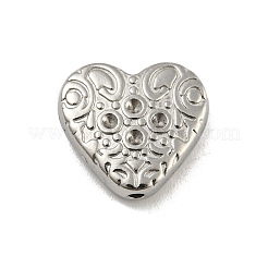 Устойчивые к потускнению бусины из нержавеющей стали 304 со стразами&nbsp;STAS-A091-08P