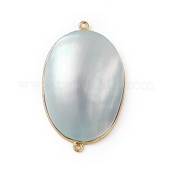 Verbindungsanhänger aus natürlichen Muscheln&nbsp;SSHEL-G028-01A-G