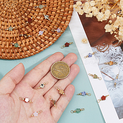 42 шт. 7 стиля подвески-коннекторы из опалита&nbsp;PALLOY-FH00163