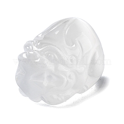 Фигурка из натурального селенита с орнаментом&nbsp;DJEW-B010-01