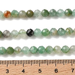 Chapelets de perles en jade africaine naturelle&nbsp;G-K366-C03-5mm