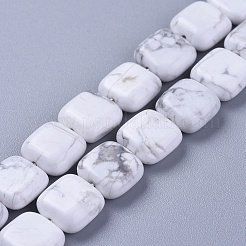 Fili di perline howlite naturale&nbsp;G-G805-C11
