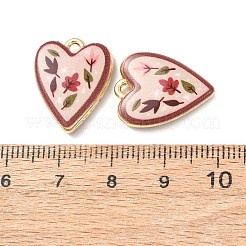 Двусторонние печатные подвески из сплава&nbsp;FIND-D038-06G-01