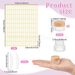 36 Stück Sahneglas&nbsp;AJEW-WA0004-05