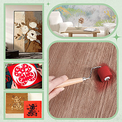 3 Stück 3 Stile Holzrolle&nbsp;FIND-NB0005-94