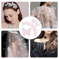30 accessorio per costumi in organza intrecciata fatto a mano&nbsp;DIY-GF0005-35C