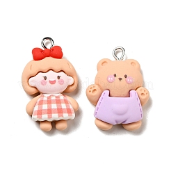 Подвески из непрозрачной смолы RESI-G043-C08