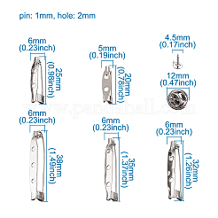 Железная фурниутра для броши&nbsp;IFIN-TA0001-27P