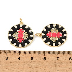 Pendentifs en laiton zircon cubique transparent&nbsp;CU-CBA9175-12G