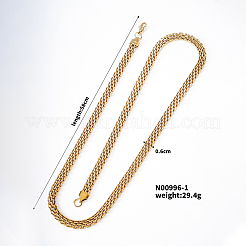 Collane a maglie in acciaio inossidabile 304 da 6 mm&nbsp;HJ0053-1