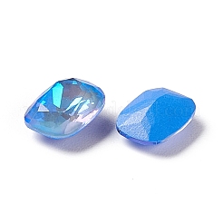 Cabochons strass verre k9 style fluo moka&nbsp;RGLA-J038-01A-M03