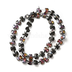 Гальванические стеклянные бусины&nbsp;EGLA-F163-01-HP03